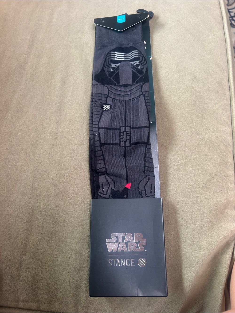 Stance Star Wars Black Kylo Ren Graphic Crew Socks